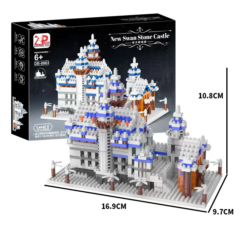 Набор для конструирования Lego лебедь, 265–3688+ деталей, интеллектуальная игрушка для возраста 12+