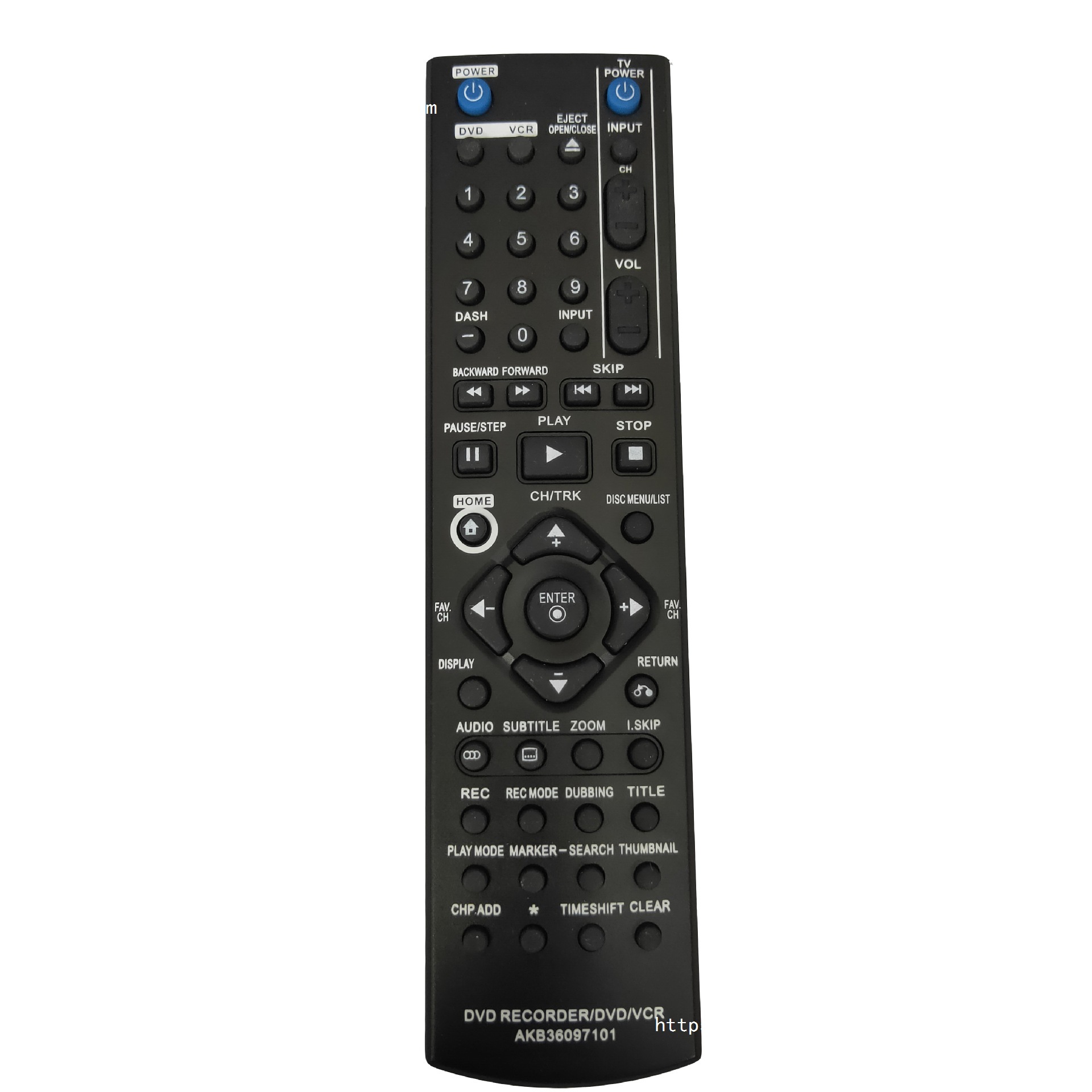 Akb36097101 Remote Control Suitable for L/G Dvd Vcr Remote Control Audio and Video Electrical Accessories