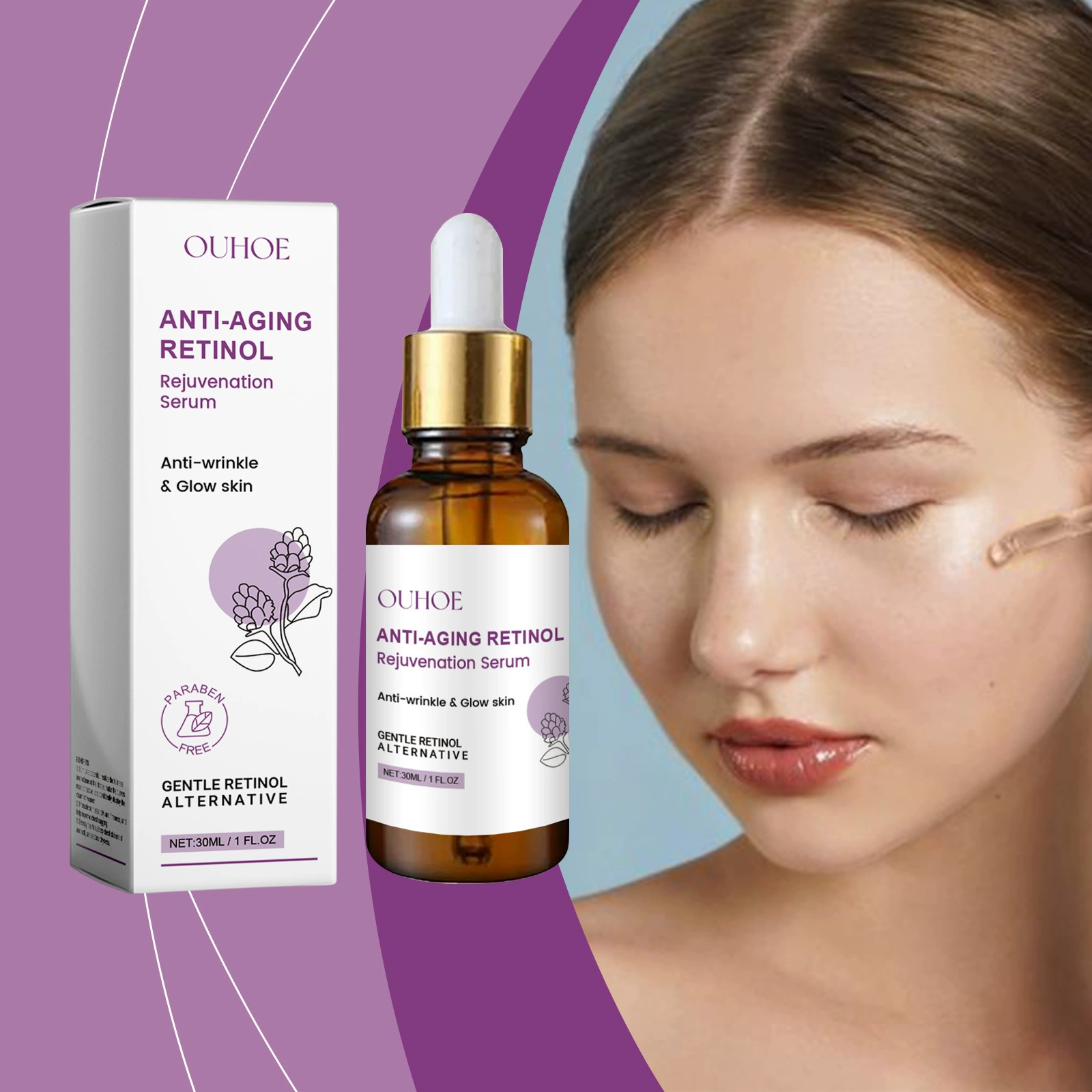 OUHOE ANTI-AGING RETINOL REJUVENATION SERUM