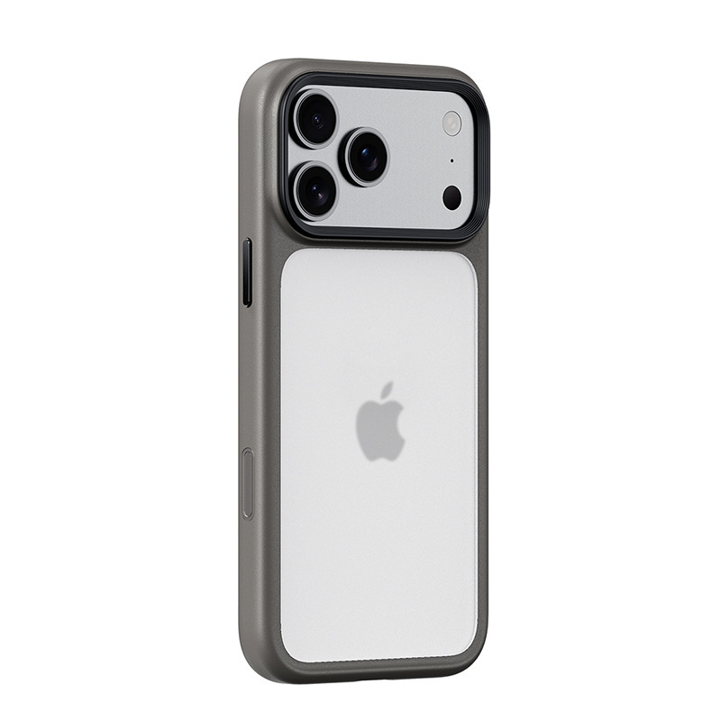 适用iPhone17手机壳苹果17promax手机保护套优盾磨砂磁吸带AI键|undefined