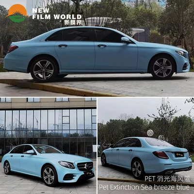 Automotive Film – extinction lizard green - extinction-sea-breeze-blue