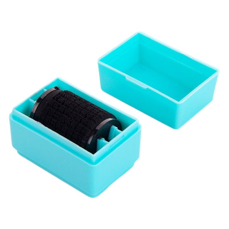 Roller sello de seguridad ilegible Express ticket privacidad recubrimiento cubierta lista documento contrato información recubrimiento cubierta sello