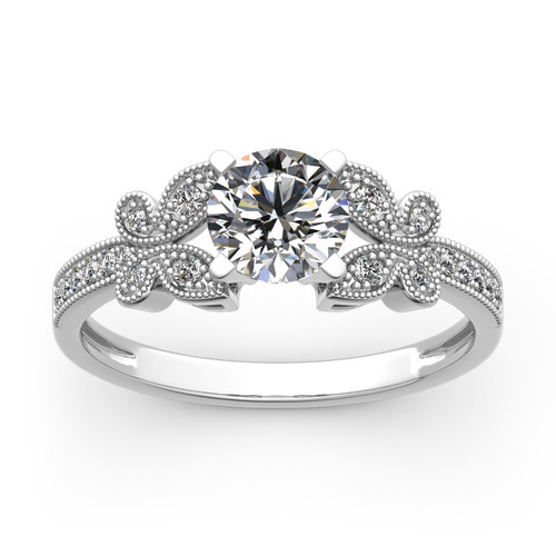 Ultra-complex cross-border new best selling diamond bow ring European and American fashion micro-inlaid engagement jewelry wholesale fashion