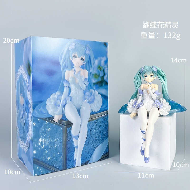 初音未来手办动漫水冰月美少女蕾姆花嫁穹妹二次元公仔模型摆件批|undefined