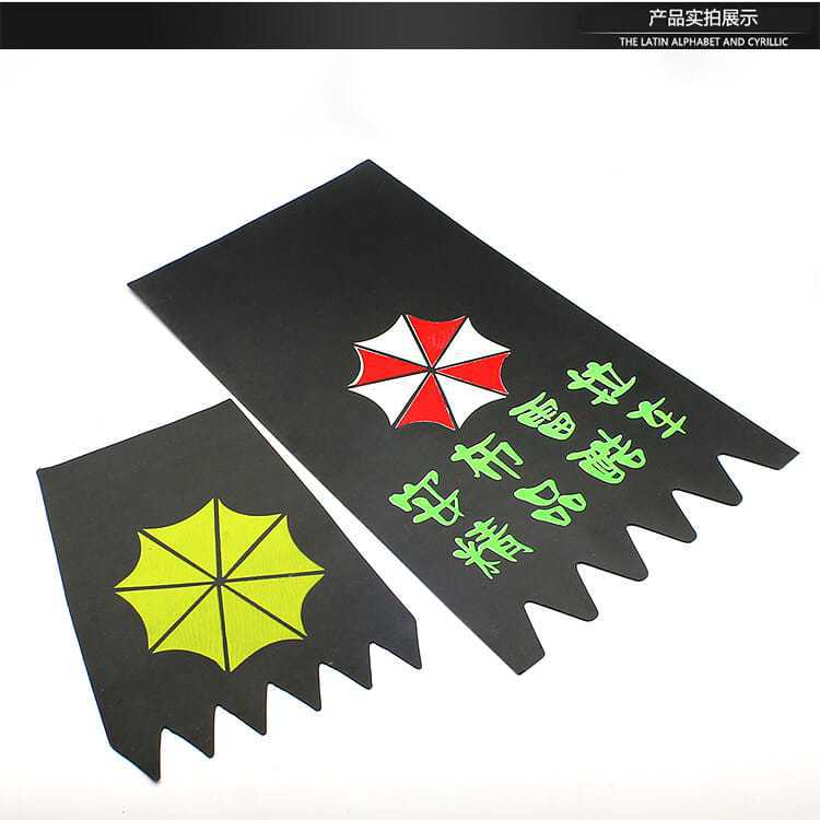 Coche de batería, guardabarros de motocicleta, rueda trasera, guardabarros, pegamento suave personalizado, espesamiento elástico, accesorios generales al por mayor