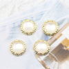 Fashionable metal hair accessory, cat's eye