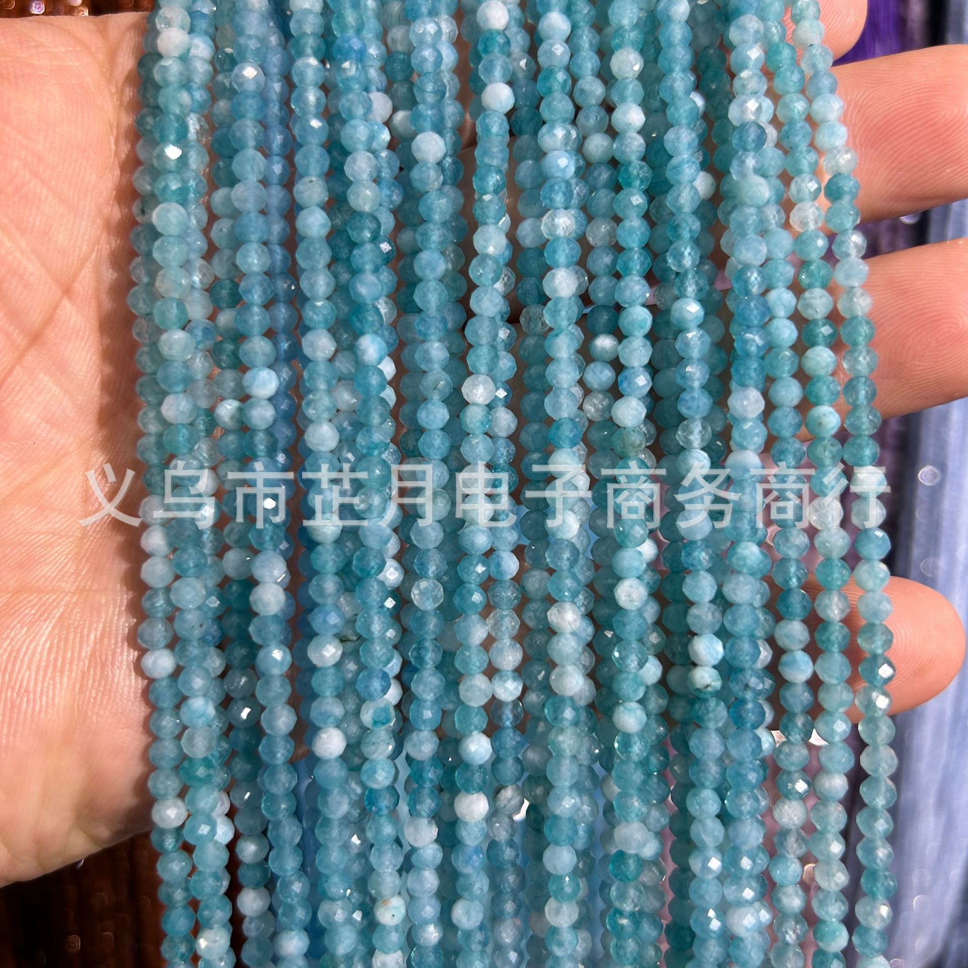 Pequeñas cuentas 2mm3mm4mm facetas todo tipo de ágata Cristal de piedra natural granos sueltos DIY joyería pulsera collar