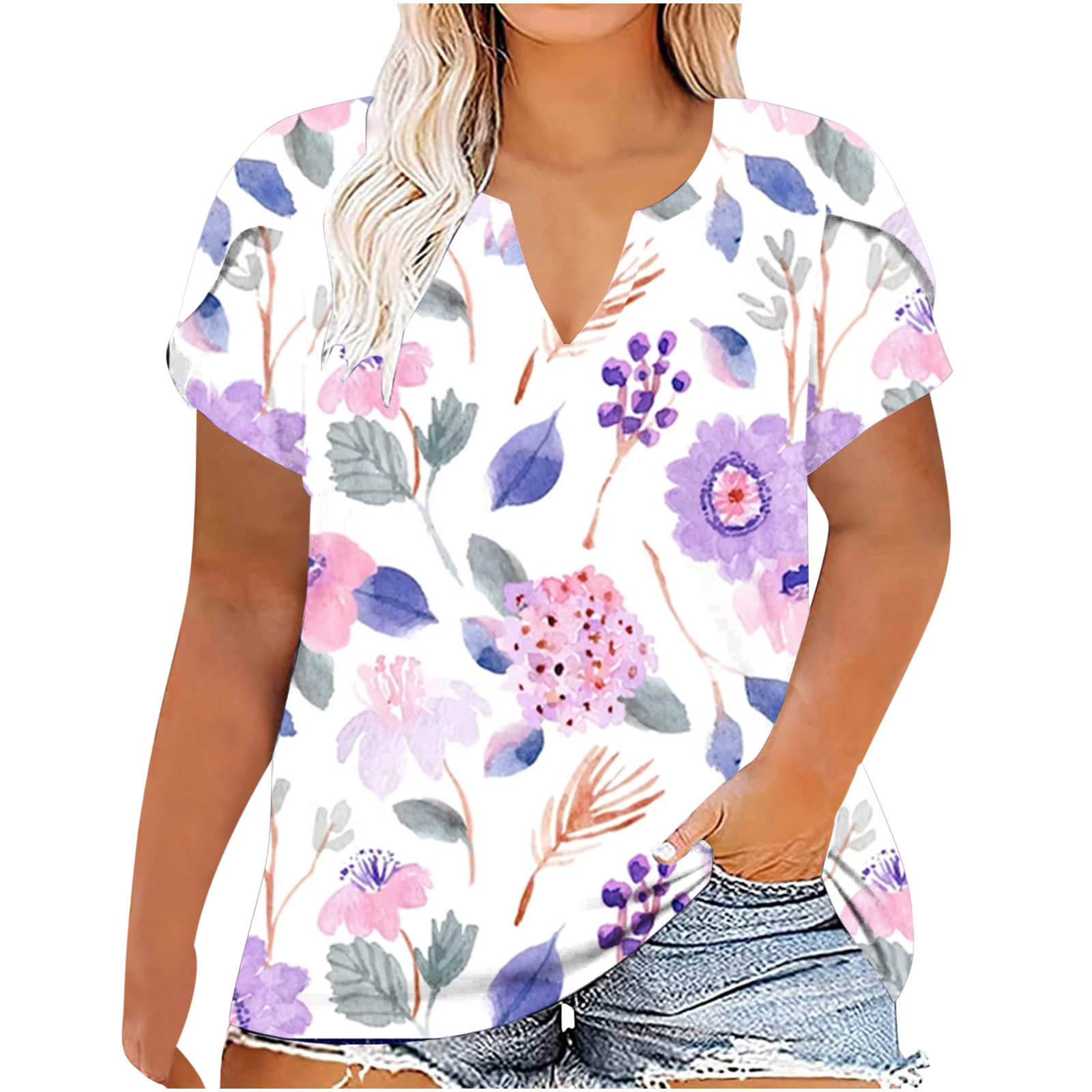 Summer short sleeve T-shirt