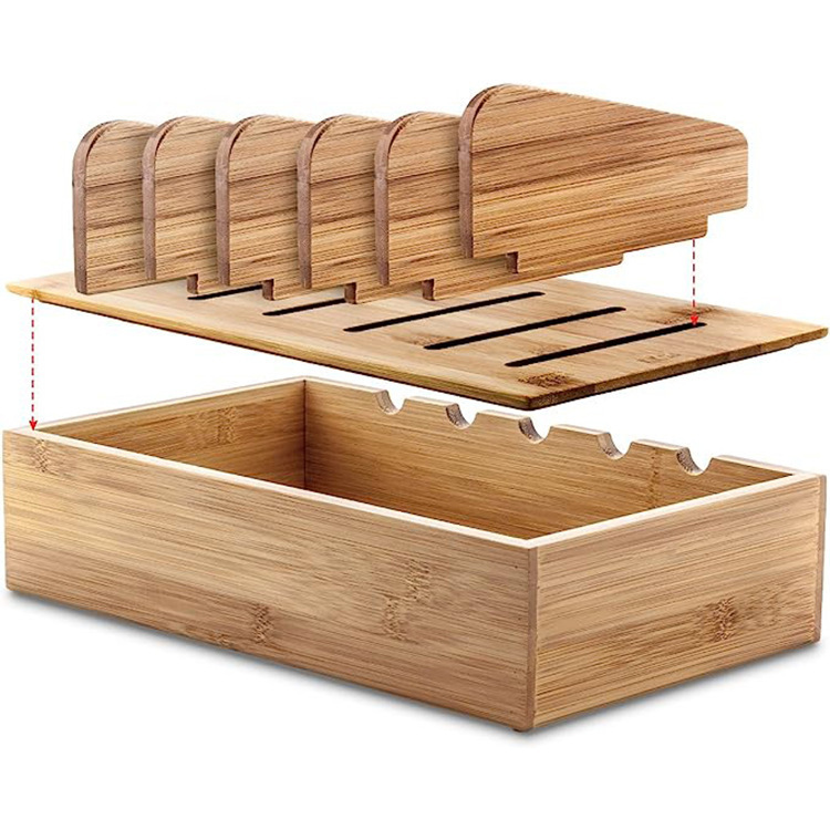 Creative Bamboo and Wood Detachable Phone and Tablet Stand, Charger Organizer, Storage Box, Cable Management Box Creative Bamboo and Wood Detachable Phone and Tablet Stand, Charger Organizer, Storage Box, Cable Management Box