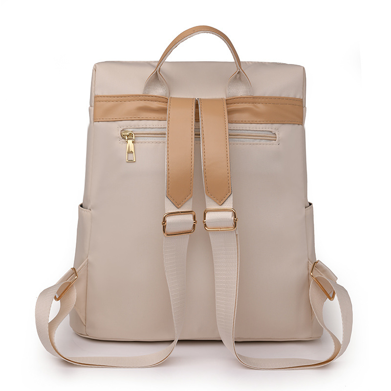 2023 nueva mochila de nailon para mujer coreana, mochila de viaje al aire libre de gran capacidad de moda, mochila escolar al por mayor