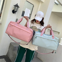 Women's new travel bag large capacity portable dry and wet separation diagonal training bag yoga bag shoe compartment swimming fitness bag