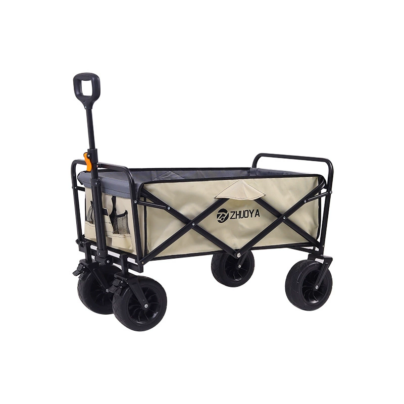 Кемпинг Тележка Складная Открытый Ручной Толчок Пикник Автомобиль Лагерь Прицеп Тяговая Штанга Маленькая Тележка Стол Доска Кемпинг