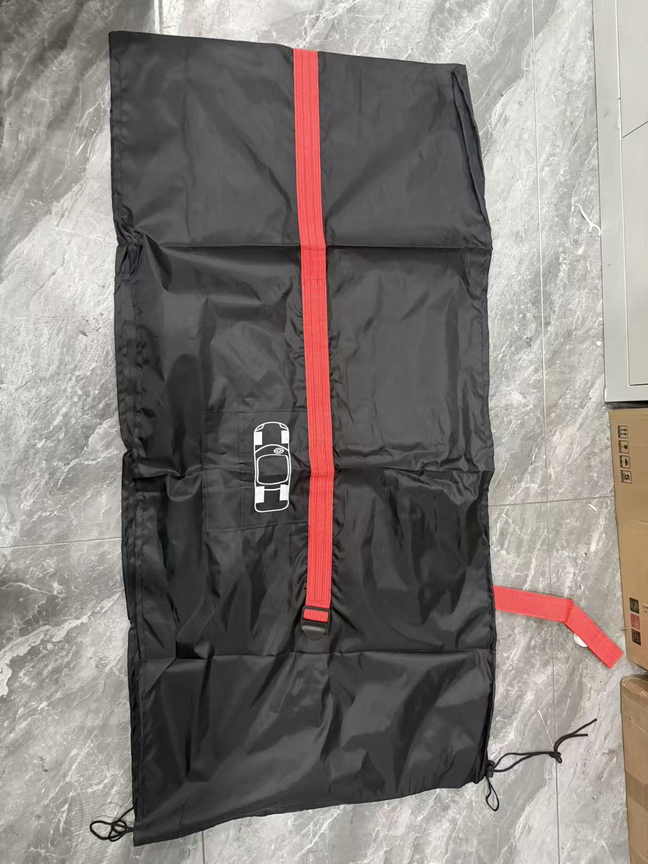 Cross-Border Hot Selling 190t Polyester Taffeta Tire Cover Car Spare Tire Cover Snow Tire Storage Bag Wheel Cover Protective Cover