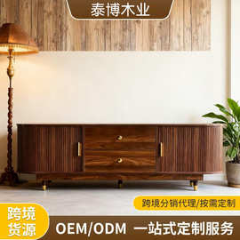 家用储物柜客厅电视柜现代简约餐边柜板式家具玄关柜多格收纳柜