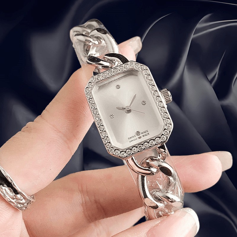 Watch for Women, Elegant, Compact, Small Dial, Thin Steel Band, Simple, Casual, Niche Design, Versatile Watch