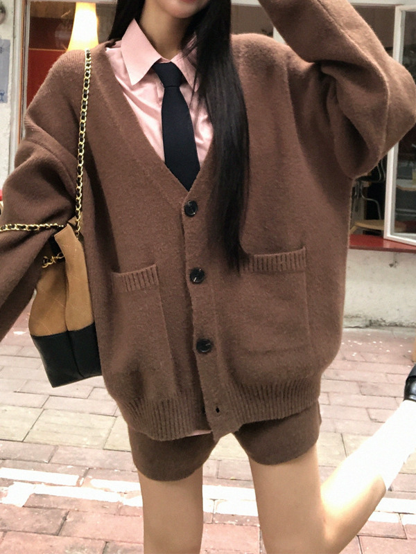槿一 高级感巨好看的套装女秋季2025超火穿搭一整套松弛感两件套|undefined