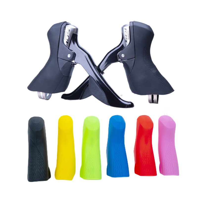 Road Bike 105 St5800/4700/6800 Hand Shift Protective Cover Silicone Anti-Slip Handlebar Cover Suitable for Shimano