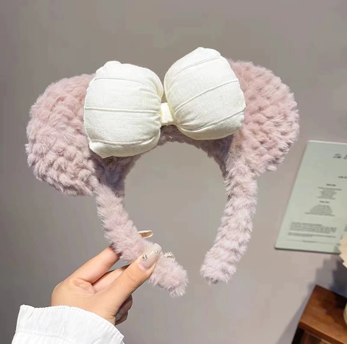 Накладка для лица противоскользящая повязка, hair accessory, корейский стиль, простой и элегантный дизайн, интернет-знаменитость, стиль Chanel