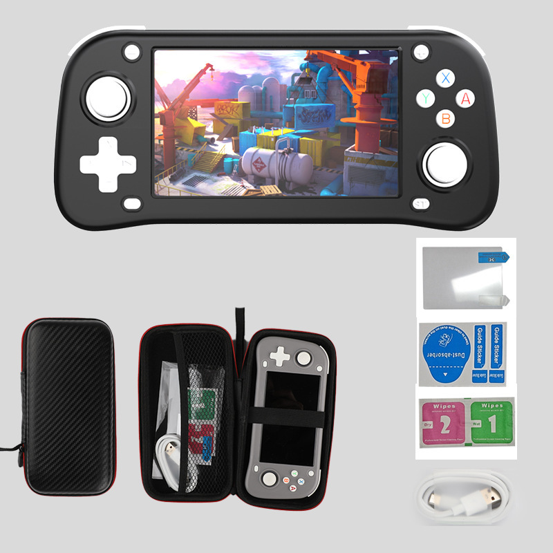 Cross-Border Export 4.3inch Large Screen Handheld Game Console Xf43 Arcade Ps Emulator Hd High-Definition Output Psp Handheld Console