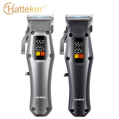 クロスボーダー電気シェービング家庭用ヘアサロン電気バリカンデジタルUSB充電メンズ理髪カットHT-6028