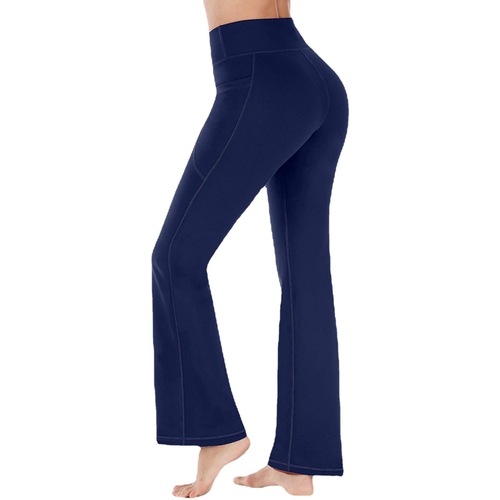 New women's outerwear fashionable pants, slimming elastic popular yoga wide-leg pants, yoga pants wholesale 452