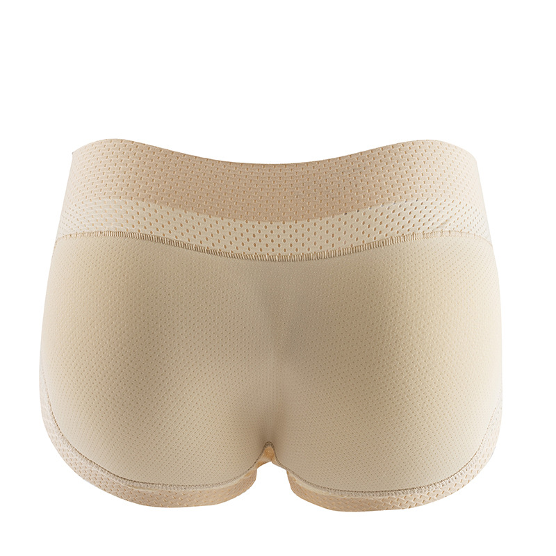 Falso Butt pad gadget de levantamiento de cadera ropa interior de elevación de cadera de melocotón fino de verano de las mujeres cadera sin costuras que forma Pantalones