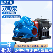 双吸离心泵中开泵工业水泵大流量大型高压电机大口径高扬程双吸泵