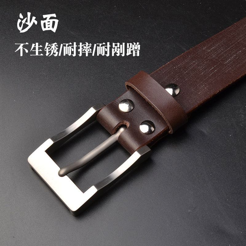 TWS maroon leather dark coffee color 38mm