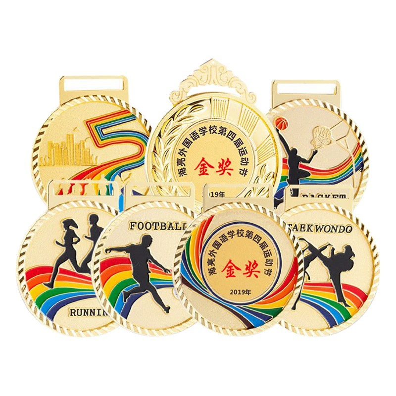 Металлические медали Школьные игры События Награды Памятные медали Марафон Футбол Баскетбол Награды Перечислены для производства