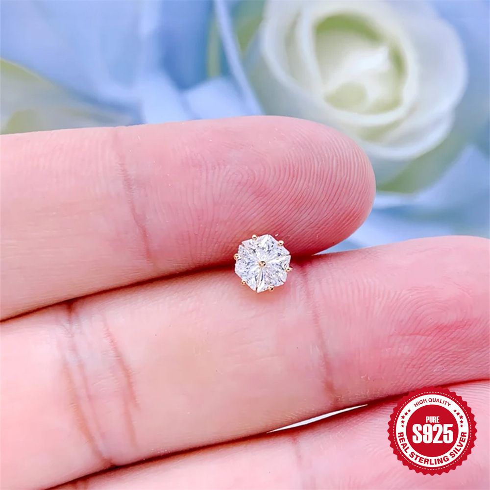 Nuevo diseño de personalidad de plata de ley s925 con micro incrustaciones de arañas exquisitas pendientes de rosca de Halloween