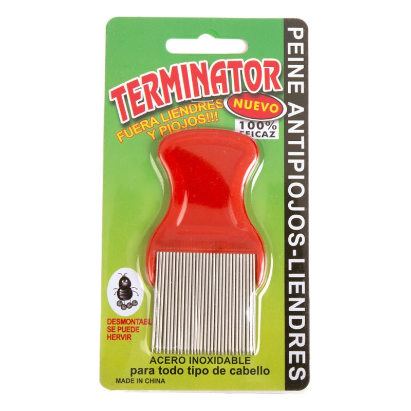 Pet comb tool cleaning jump comb candy color jump comb dense tooth flea removal comb for pet comb