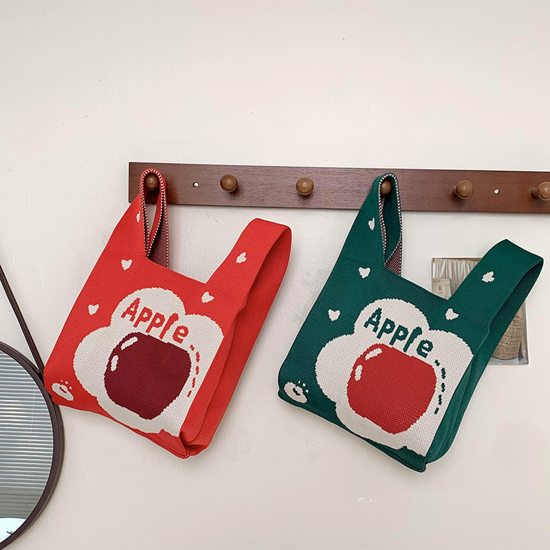 Bolso de Navidad Teléfono móvil mensajero mujer 2025 nuevo estilo bolso de regalo de Apple bolso de punto bolso de teléfono móvil al por mayor