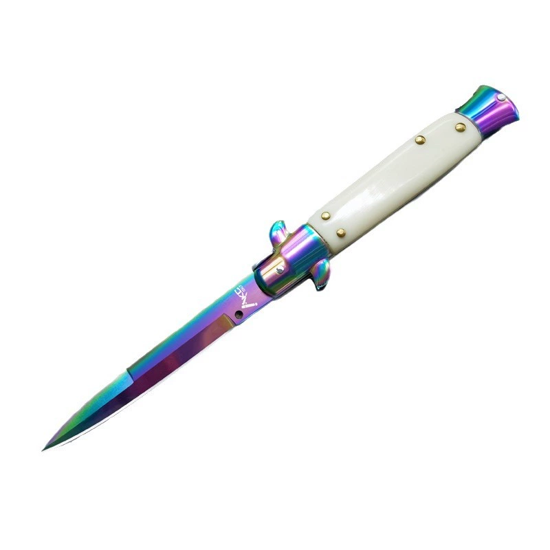 Cross -border AKC Matter Party Outdoor Folding Survival Survival Survival Survival Sword High Hardness and sharp folding knife spot