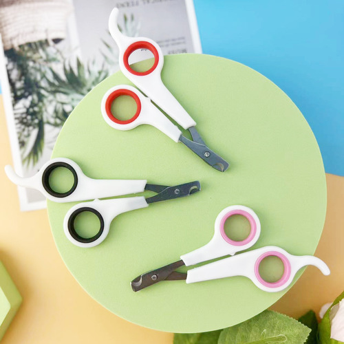 Pet Stainless Steel Nail Clipper for Cats and Dogs, Cleaning and Grooming Nail Trimmer, Specifically Designed for Small and Medium Dogs