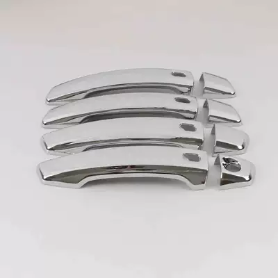 Suitable for Audi A3 S3 RS3 TT TTS TTRS door handle carbon fiber pattern door bowl door handle decoration (Other Automotive Exterior Supplies) - handled-with-induction