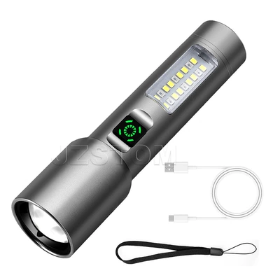 with USB Rechargeable Telescopic | UV fənərlər