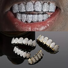 G 33065 Hiphop Grillz Teeth Jewelry �������� ŷ���羳