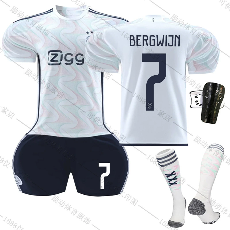 2324 Ajax away White Ball Clothes No. 7 Bellwin 4 Alvarez 10 Tadic 20 Kuds