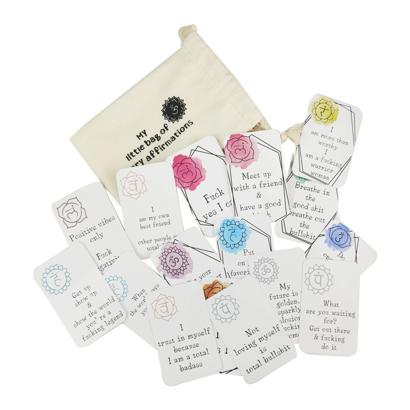 Fun Affirmation Card 16pc Gift Card Daily Affirmation Card Gift