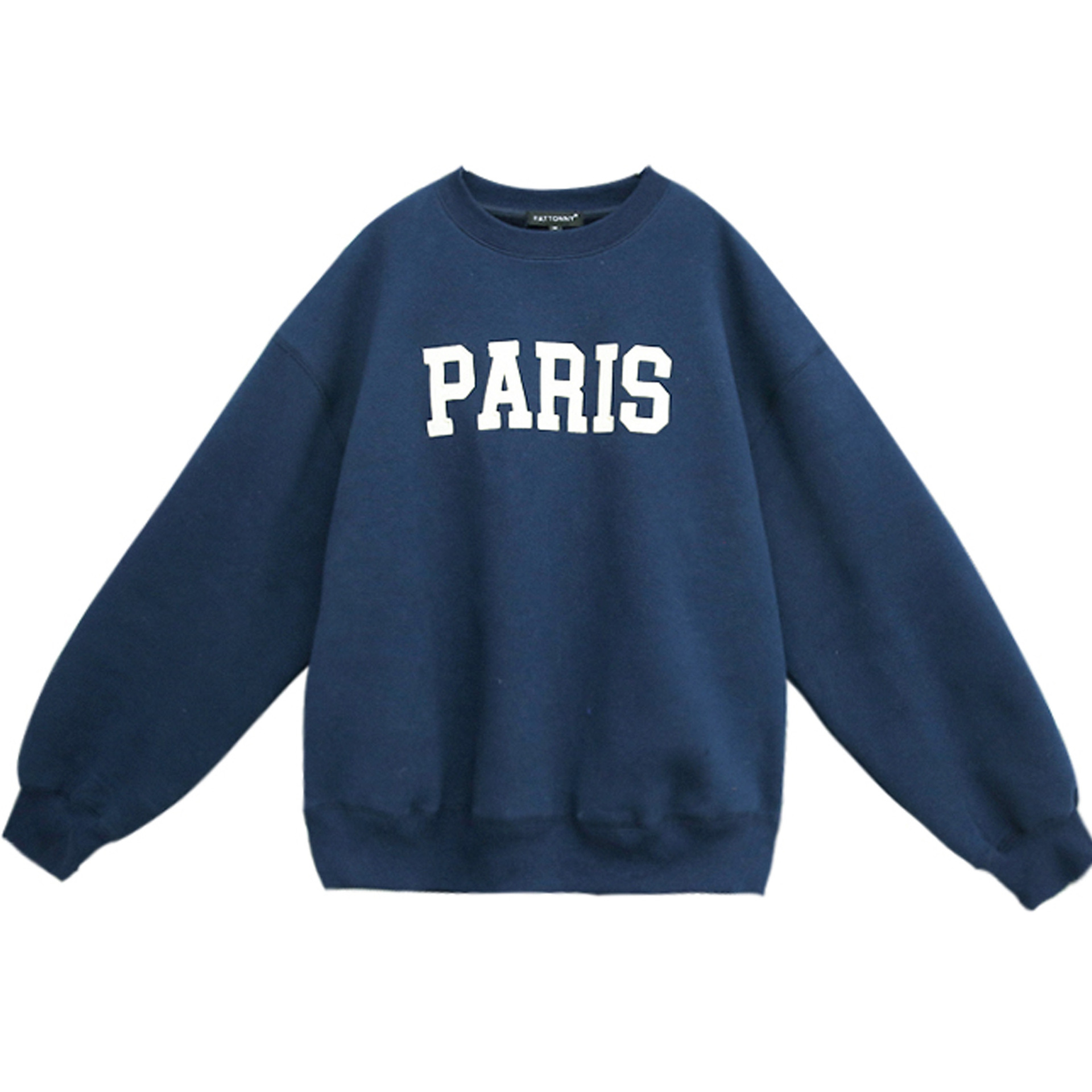 Velvet Loose Casual Sweatshirt Women's Autumn and Winter Outwear Vintage Long-Sleeved Bottoming Shirt Top Export Korean Women's Clothing