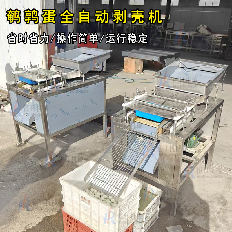 去皮鹌鹑蛋加工流水线鹌鹑蛋剥壳机鹌鹑蛋剥壳生产线鸟蛋去皮机