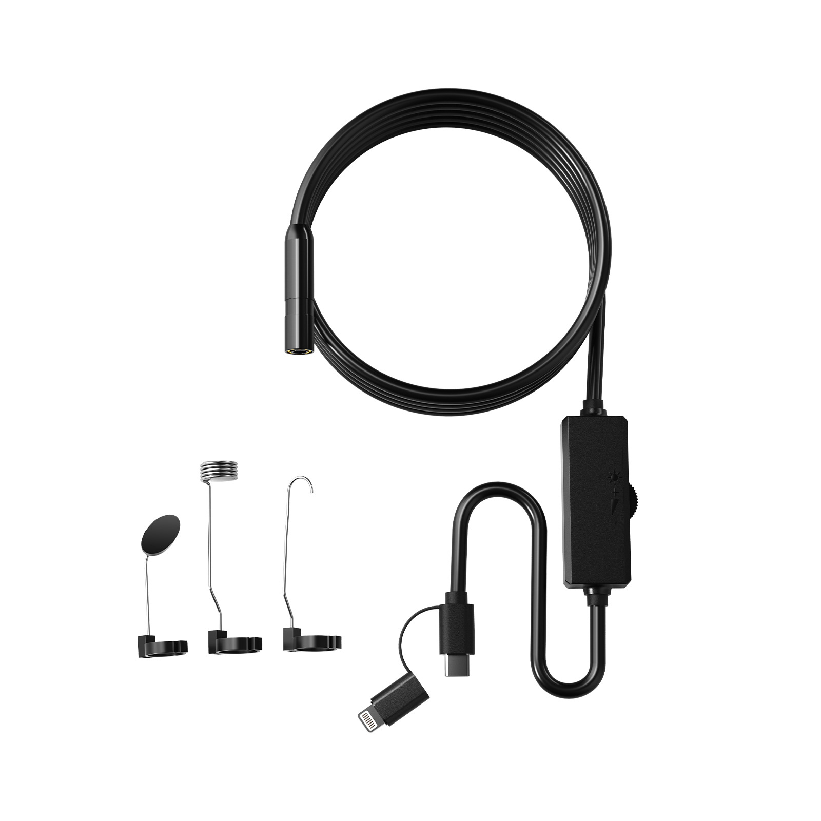 Apple Phone Direct Connection Camera 1080P Dual Interface 2-in-1 Waterproof 3 Megapixel Industrial Endoscope Probe