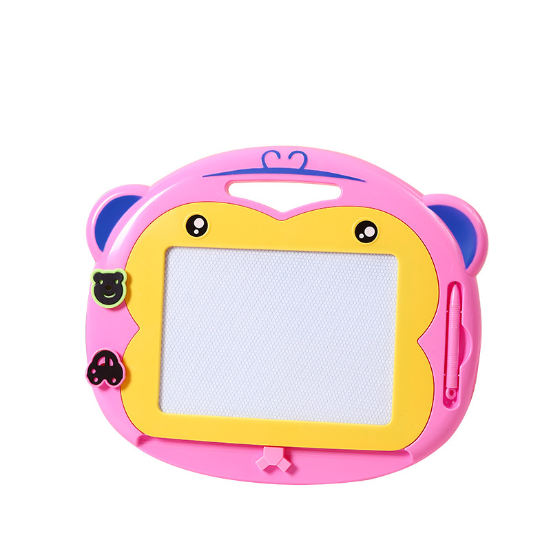 Jingjing tablero de dibujo para niños tablero de escritura magnético color de dibujos animados niños de 1-3 años de edad juguete bebé tablero de graffiti