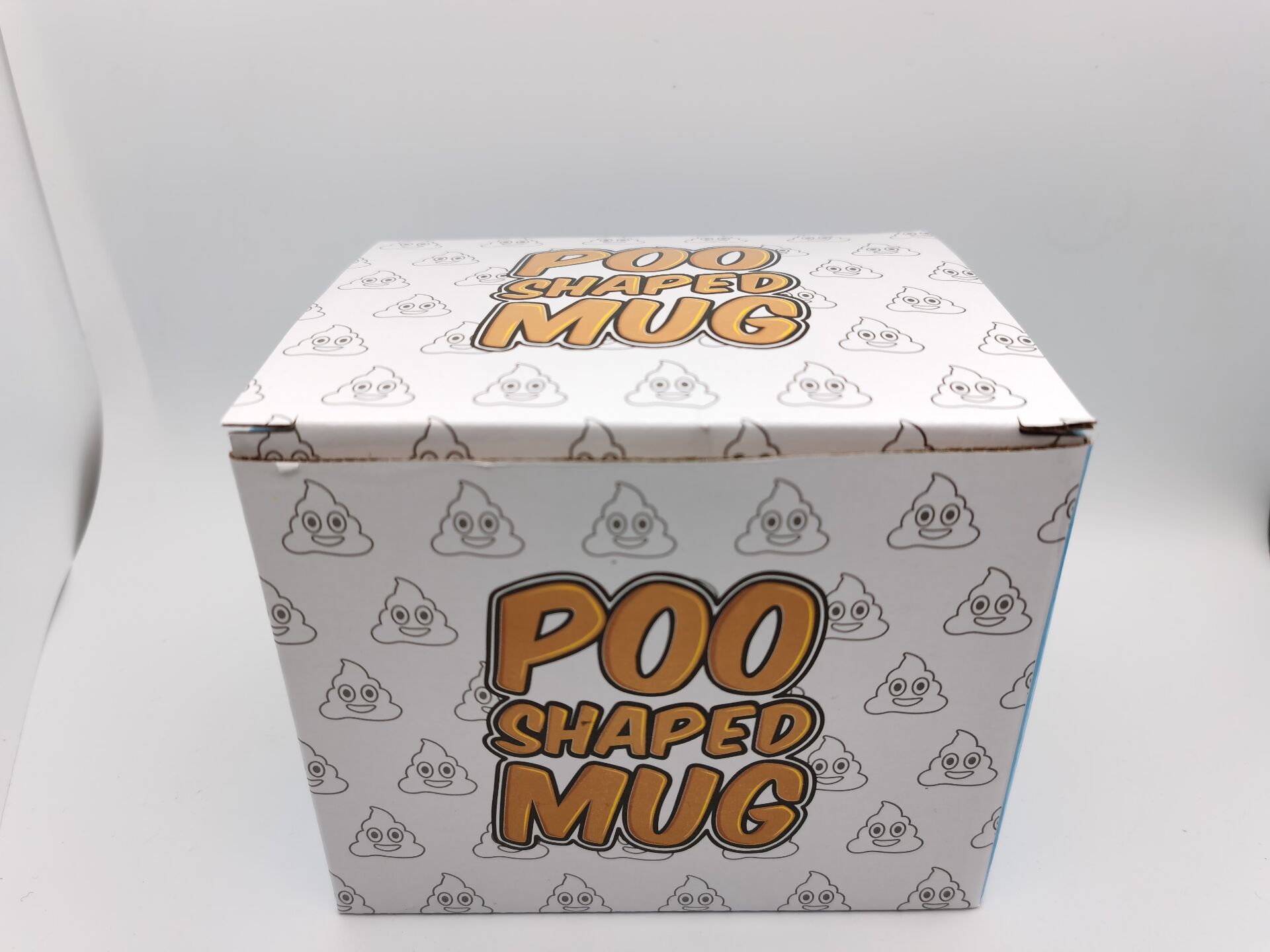 Ceramic Poop Mug Creative Cartoon Hand-painted Cup With Lid_voghion.com