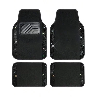 Avtomobil döşəmə paspasları, Cross-Border Temu Car Floor Mats, Stain-Resistant - sku116-color-temu-hot-selling-floor-mats-124-3344cm-two-piece-pack