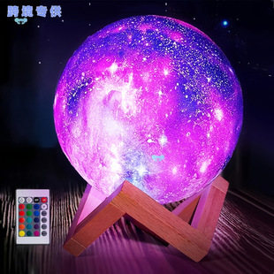 Starry Night USB Plug in Lamp 128 Color Starry Night Moon