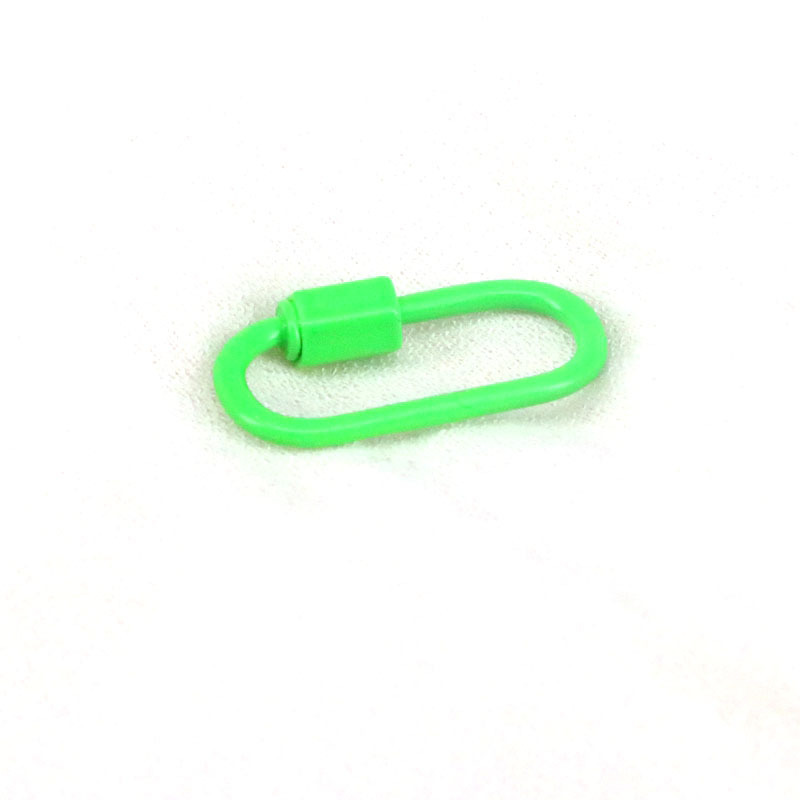 DIY new jewelry buckle enamel color drip oil screw buckle keychainpicture4