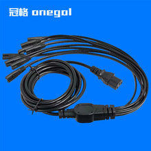 IEC 320 C13  1��8�Դ����֧8��β�B�Ӿ� һ�ϰ�C7���^��