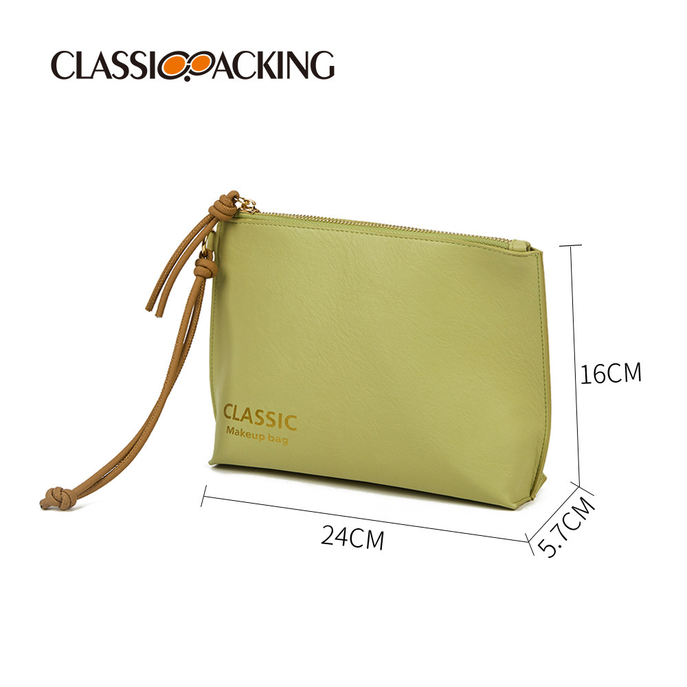 2025 otoño nueva bolsa de cosméticos bolsa de almacenamiento simple de gran capacidad bolsa de lavado de viaje de alto valor puede agregar logotipo