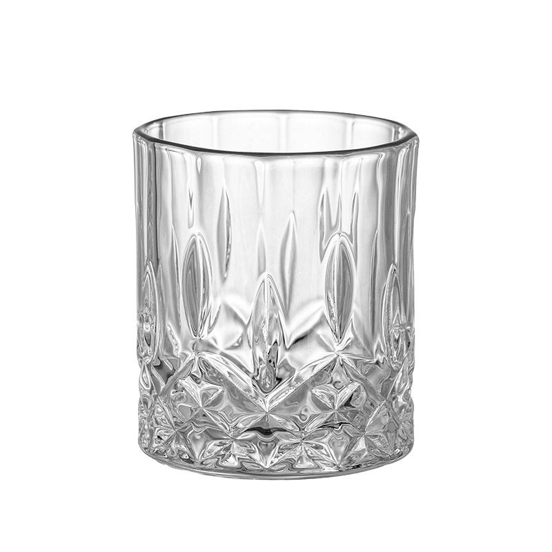 Phnom Penh 100ml Copa de vino blanco tallada Dos o dos tazas Hogar de lujo ligero tallado de vino blanco con un juego completo